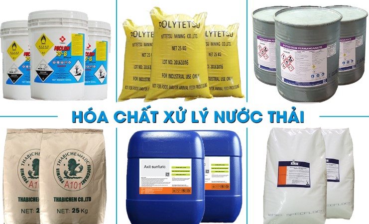 Hóa chất xử lý nước thải công nghiệp hàng đầu hiện nay
